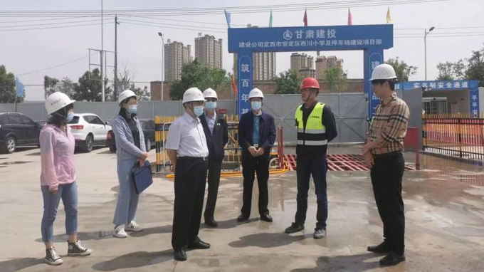 焦軍毅深入甘肅省建筑設(shè)計(jì)研究院有限公司項(xiàng)目現(xiàn)場調(diào)研