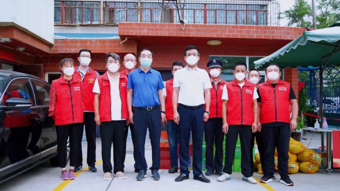 志愿同心 抗疫同行 :甘肅土木工程科學研究院有限公司黨委慰問一線防疫志愿者