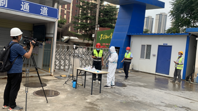 項目一線抗疫紀實:共克時艱勇?lián)?堅守一線戰(zhàn)疫情
