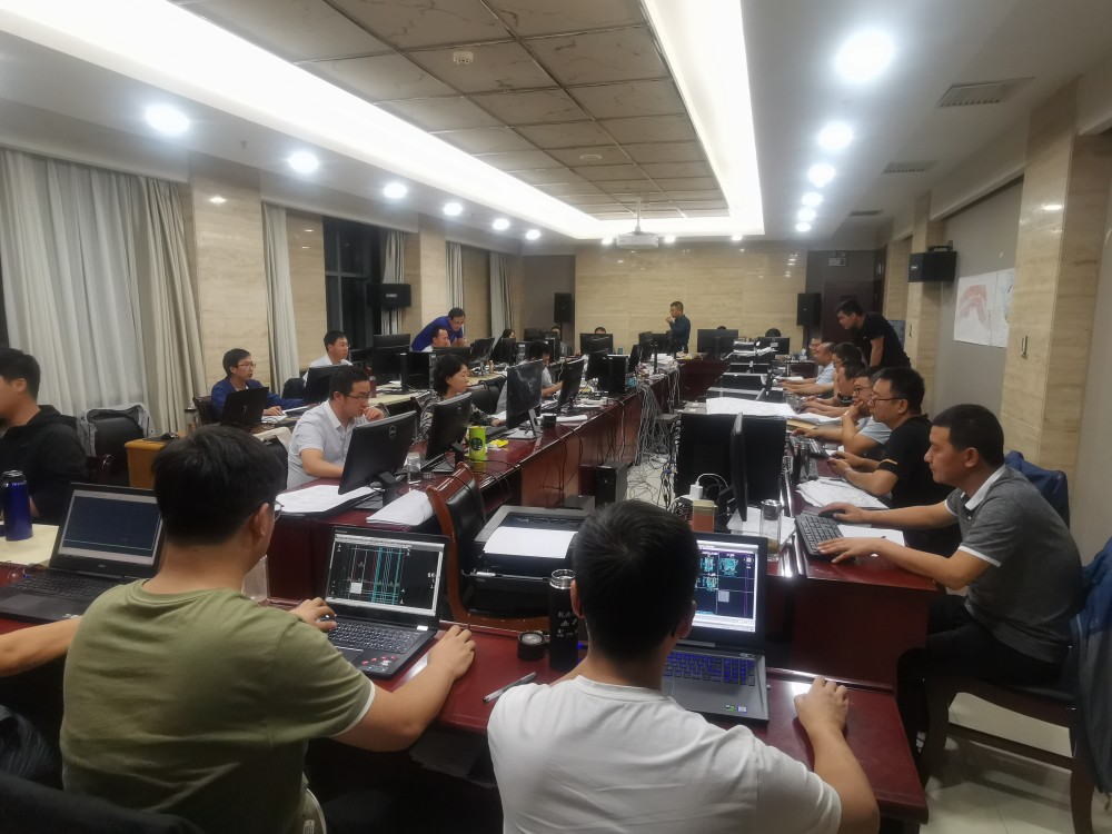 工程設(shè)計二院集中加班保進度.jpg